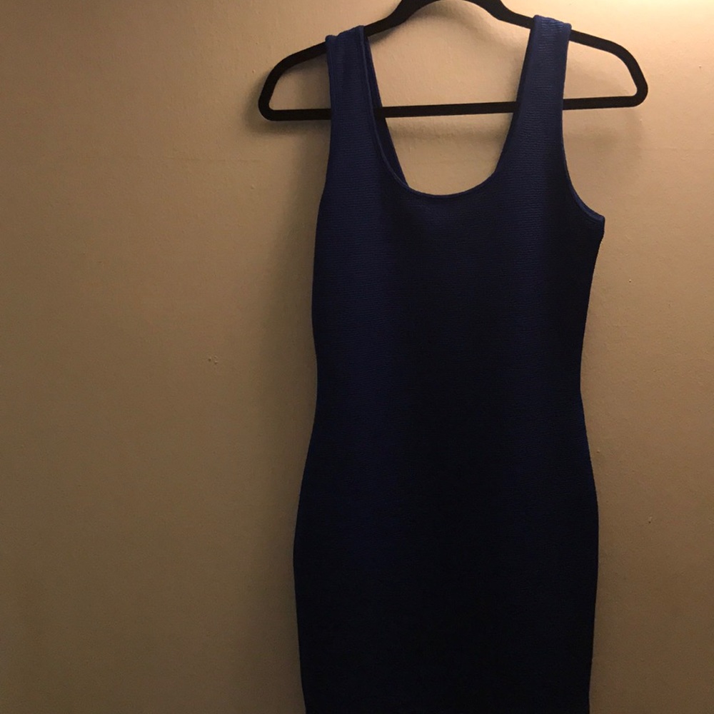 Blue dress